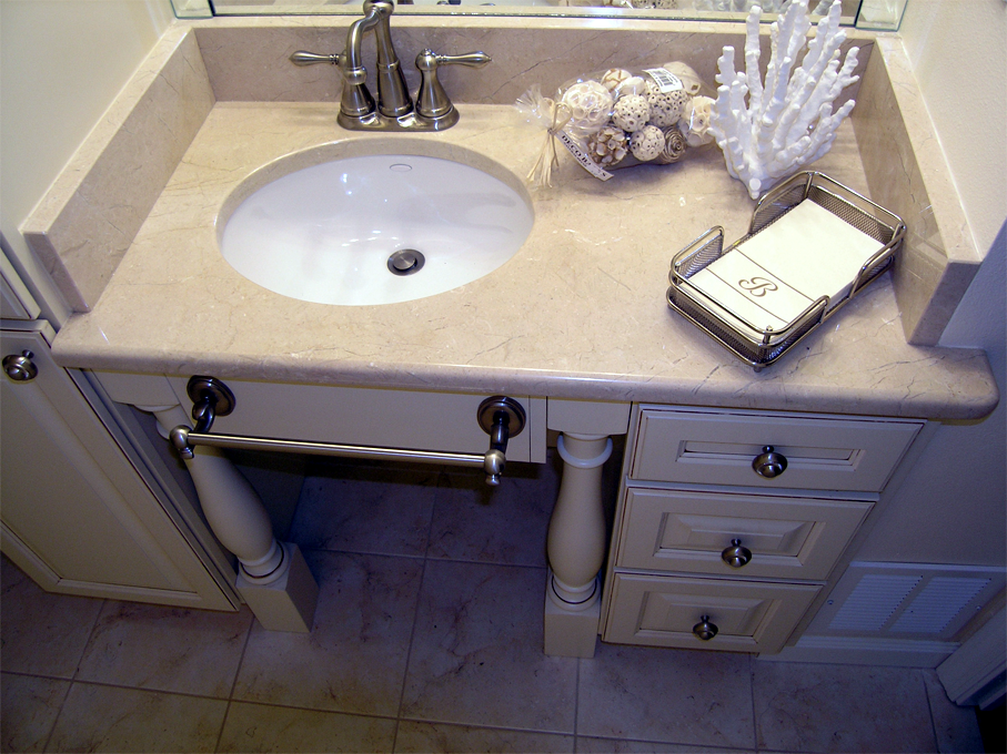 Bathroom Sink With Coral Schoeman Construction