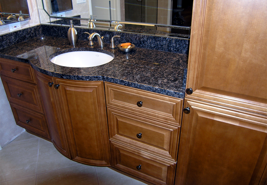 Bathroom Wood Cabinets Schoeman Construction